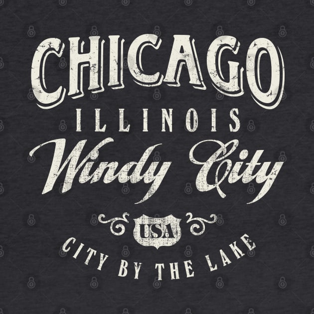 Chicago Illinois Windy City by Designkix